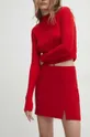 Suknja Answear Lab crvena