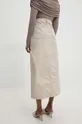 Rifľová sukňa Answear Lab 100 % Bavlna
