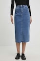 Τζιν φούστα Answear.LAB qh001.IWK μπλε WW24