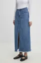 modrá Rifľová sukňa Answear Lab Dámsky
