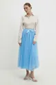 Suknja Answear Lab plava