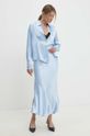 Suknja Answear Lab 37293lt.ijs1 plava WW24