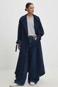 Answear Lab jeansy 9439.th granatowy WW24