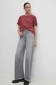 Džíny Answear.LAB junbymum.fh šedá WW24
