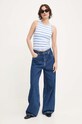 Answear Lab jeansy 9439.TWK niebieski WW24