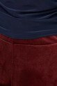 Answear Lab pantaloni burgundia c2886.FKK