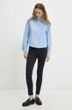 Answear Lab pantaloni 24k80070.tdb bleumarin WW24