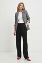 Answear Lab spodnie 71231.td czarny WW24