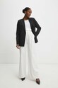 Îmbrăcăminte Answear Lab pantaloni de bumbac 8324.HKK bej