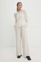 Answear.LAB spodnie b9036.IKK beżowy WW24