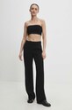 Answear.LAB spodnie W24S.LF.031144.TJS czarny WW24
