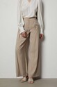 Штани Answear.LAB 704.ijs бежевий WW24