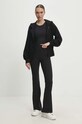 Answear Lab spodnie ss2549.th czarny WW24