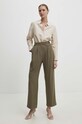 Брюки Answear.LAB 1342.td зелёный WW24