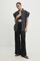 Answear Lab spodnie 6826.td czarny WW24