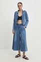 Answear Lab pantaloni 1776.IKK albastru WW24