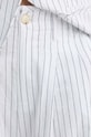 Answear Lab pantaloni de bumbac alb M7067.HWK