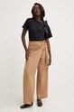Answear Lab fustă-pantalon 10448.tw alb WW24