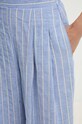 Answear Lab pantaloni de bumbac albastru sng.spd05o.tjs