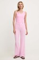 Answear Lab pantaloni hu6102.luxury.fh roz WW24