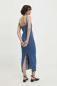 modrá Rifľové šaty Answear Lab