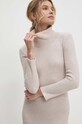 Answear Lab rochie bej 91199.IKK