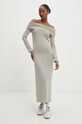Answear Lab rochie 4258.HWK bej WW24