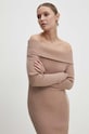 Answear Lab rochie bej 6340.HWK