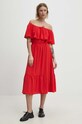 Φόρεμα Answear.LAB NL233928.gdb κόκκινο WW24