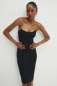 Answear Lab rochie negru 608691.HWK