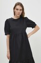 Answear Lab sukienka bawełniana czarny 25531.th