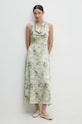 Answear Lab rochie 22488lr.FKK verde WW24