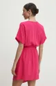 Answear Lab sukienka z lnem Materiał zasadniczy: 55 % Bawełna, 45 % Len, Podszewka: 100 % Wiskoza
