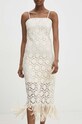 Answear Lab rochie bej 22146LR.HWK