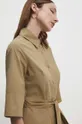 коричневий Бавовняна сукня Answear Lab