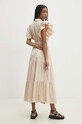 Одяг Бавовняна сукня Answear Lab 1681.iw бежевий