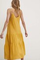 Odzież Answear Lab sukienka bawełniana 16523.tjs żółty