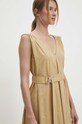 Answear Lab sukienka bawełniana beżowy 19685.tjs