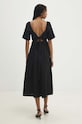 Îmbrăcăminte Answear Lab rochie din in 8868.fh negru