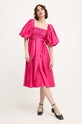 Answear Lab sukienka sng.ssd08s.tjs różowy WW24