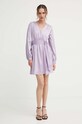 Answear.LAB sukienka 4223d.1fh fioletowy WW24