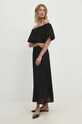 Answear Lab rochie 22585yr.FKK negru WZ24
