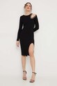 Answear.LAB sukienka NG235301.HWK czarny WW24
