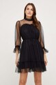 Answear Lab sukienka 80876.FKK czarny WW24