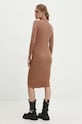 Odzież Answear.LAB sukienka AC19200.HWK brązowy