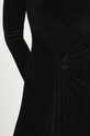 Answear Lab rochie de catifea HM2414.HWK negru