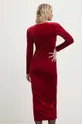 Βελούδινο φόρεμα Answear Lab 100% Πολυεστέρας