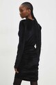 Îmbrăcăminte Answear Lab rochie de catifea 7002.TKK negru