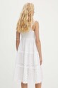 Odzież Answear.LAB sukienka bawełniana 4074.HWK biały