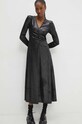 Answear Lab sukienka AB2068.idb czarny WW24
